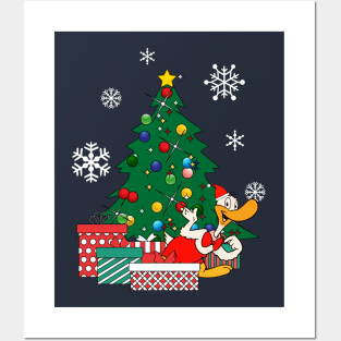 Gandy Goose Around The Christmas Tree Posters and Art